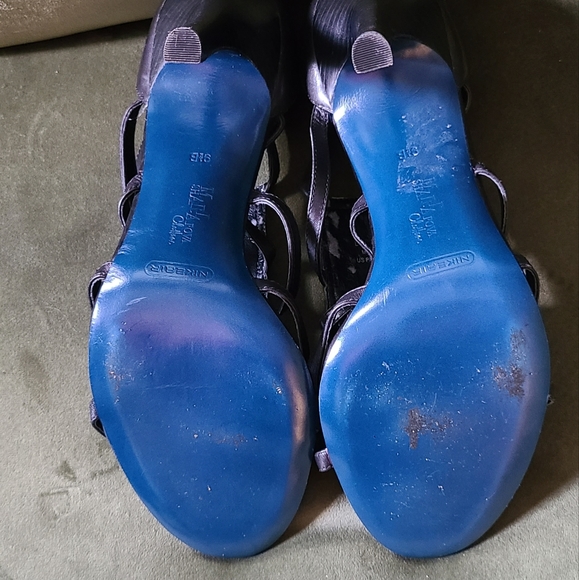 Maria Sharapova Cole Haan Lalita strappy heeled sandals size 9.5 - Picture 5 of 11